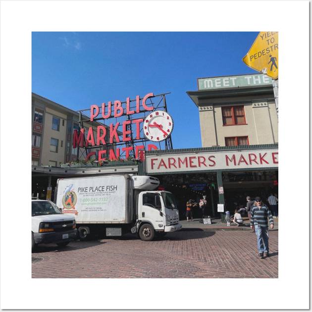 pike place market, seattle Wall Art by kcvg